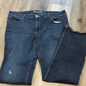 Wrangler Dark Blue Denim Pants